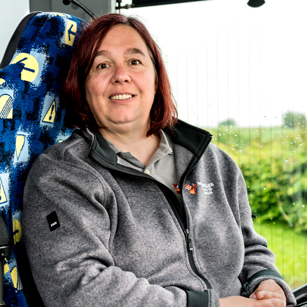 Service transport scolaire, Pascale Wilhelmy